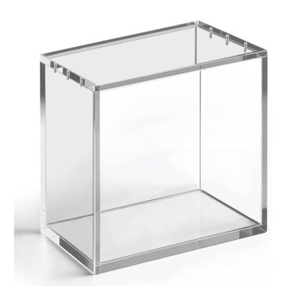 Clear Acrylic Display Cases w/ Magnetic Closure – 7 x 8 x 4 Inches – New